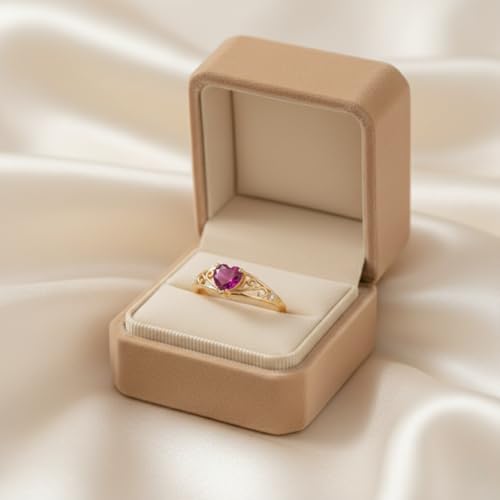 Image of ROOVI Pure 925 Sterling Silver AD Ring I Indian Ring Size-14 I Gifts for Girlfriend I Gifts for Women & Girls| With Certificate of Authenticity and 925 Stamp