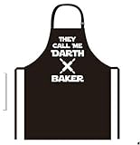 new creative darth baker apron kitchen cooking baking bbq apron for men and women  bring your dinner party to life with our novelty funny cooking apron