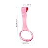 CHICAMPERA Anillas De Agarre Para Bebés y Parque Para Niños Pequeños, 4 Piezas De Plástico Blanco y Rosa, 20x9 Cm, Ayuda Para Caminar, Desarrollo Motricidad, Uso Cuna y Corralito #2