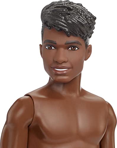 Muñeco Barbie Ken Playa con Traje Azul miniatura 4