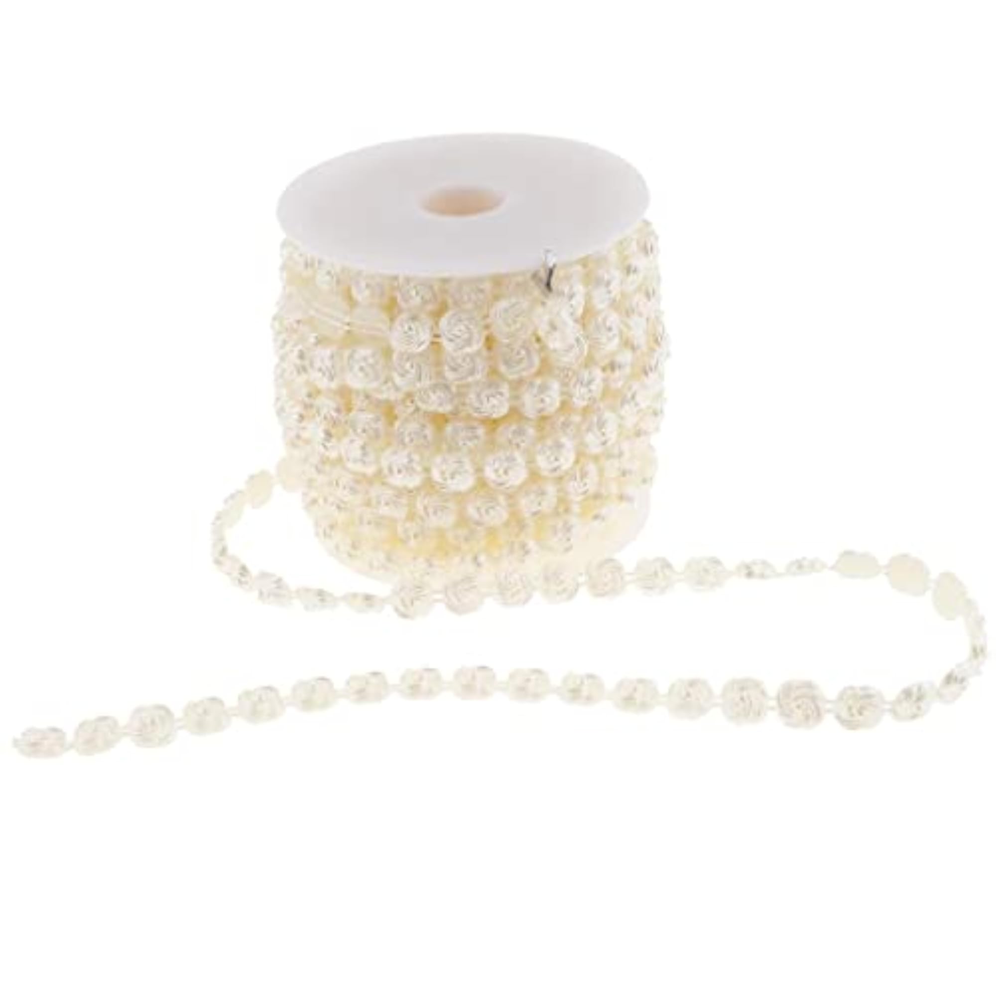 Flower Shaped Beads Chain Garland Strands Wedding Party DIY Decor