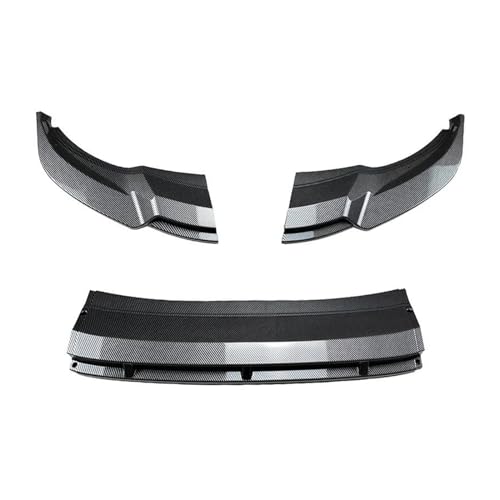 Spoiler avant VW Tiguan L 2022 aspect carbone, lèvre et diffuseur premium