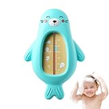 Juguete de temperatura del baño, medidor de temperatura de baño para, Bath Floating Temp Gauge Dibujos animados Animal - Dibujos animados para bebé a prueba de agua de temp