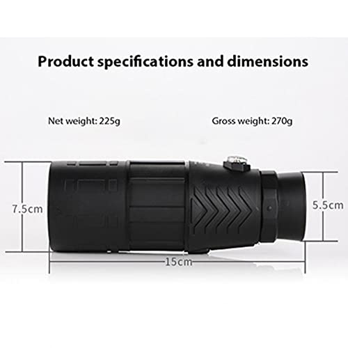 Télescope monoculaire chasse et observation des oiseaux avec trépied - 7