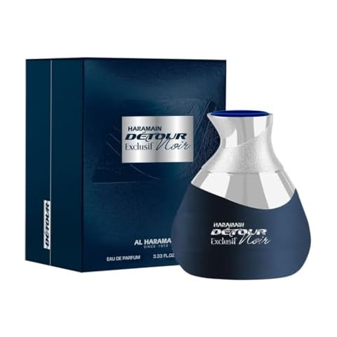 Al Haramain Detour Noir Exclusif for Unisex - 3.33 oz EDP Spray Cover