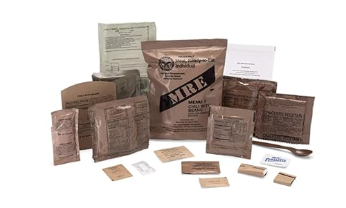 wornick sopacko ameriqual mre meals ready to eat inspection 2025 2026 or better emergency food supply survival camping outdoor 12 packa amp b case bundle 2 count