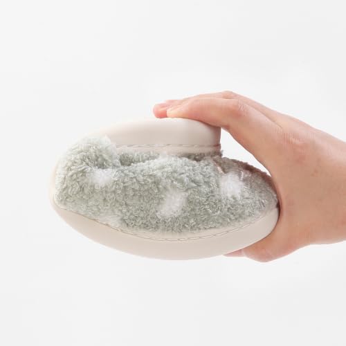 Image of Espresso Martini Slippers for Women Men,Fuzzy Warm Martini Glasses Slippers,Funny Soft Creative Design House Shoes