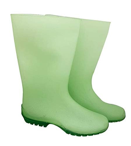  Rain Boots - Stivali di gomma impermeabili, colore verde limette, Verde (Limette Grün), 37