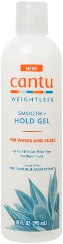 Cantu Weightless Smooth + Hold Gel, 10 fl oz