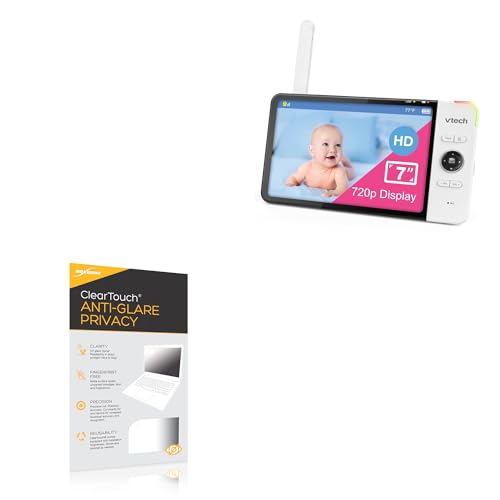 BoxWave Screen Protector Compatible with VTech VM919 - ClearTouch Anti-Glare Privacy (2-Pack), Privacy Screen Protector Flexible Film Anti-Glare