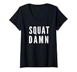 Photo Gallery donna funny weight lifting fitness leg day pun gift squat donna maglietta con collo a v Photo Gallery donna funny weight lifting fitness leg day pun gift squat donna maglietta con collo a v
