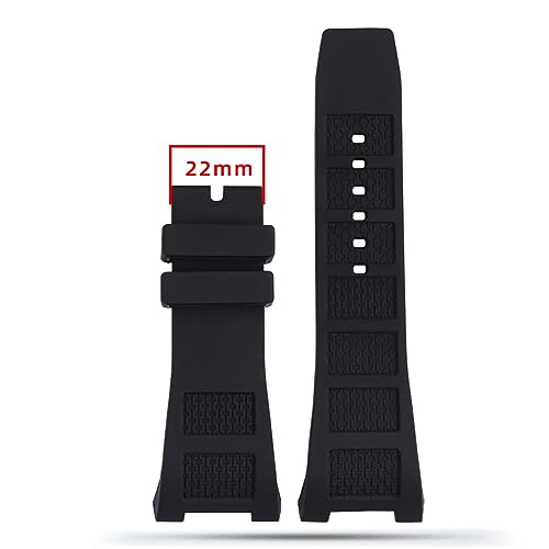 Bracelet silicone étanche IWC Ingenieur 30 16 mm boucle ardillon