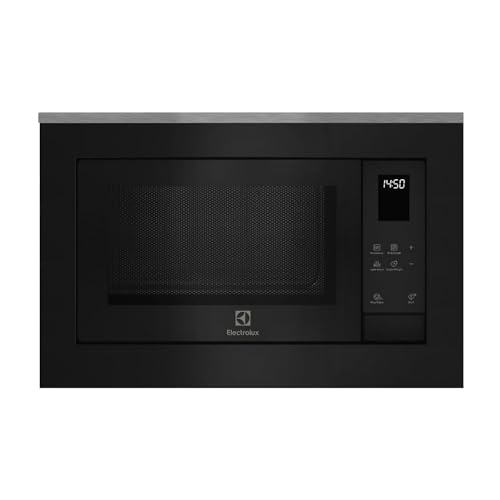 Electrolux 25L Premium Built-In Grill Microwave Oven UltimateTaste500, 7 Pre-set Programs, Touch Screen Controls with Auto Programs, Ideal for Reheating, Grilling & Cooking, EMSB25XG