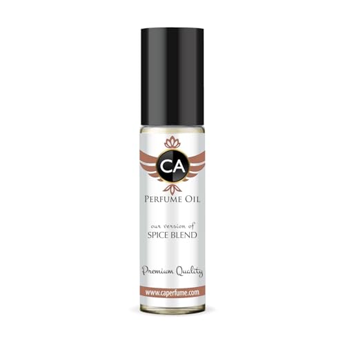 CA Perfume Impression of Spice Blend Unisex Eau De Parfum Amber Spicy Scent Long Lasting Unisex Fragrance Travel Size TSA Ready for Day and Night Wear 0.33 Fl Oz 10ml