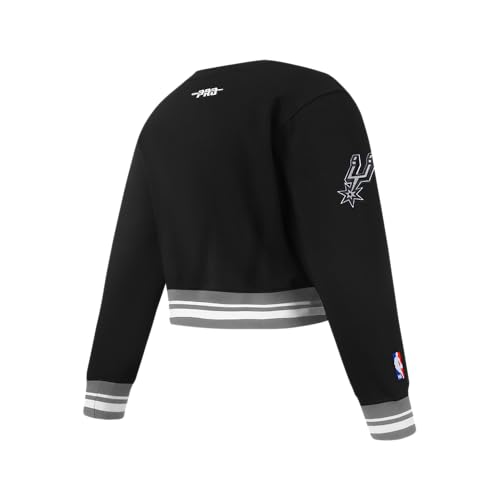 Image of Pro Standard Big Girls NBA Retro Classics Fleece Crewneck Sweatshirt