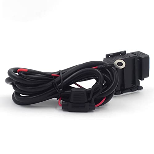 Angoily Impermeabile Moto Dual USB Charger Kit SAE...
