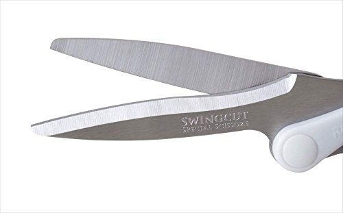 二段刃加工も施された特殊な形状は、刃こぼれも防止。持ち手の内側にはエラストマー樹脂を使い、切ったときに手に伝わる衝撃や音も和らげてくれます。

切り心地の良さと高いデザイン性で、気分よく趣味の作業も楽しめるでしょう。
