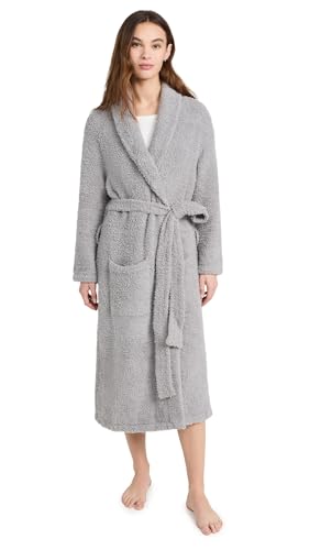 Barefoot Dreams® CozyChic® Adult Robe, Dove Gray, Size 01
