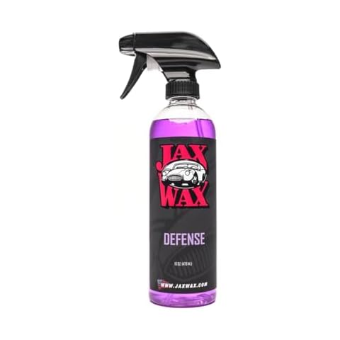 Jax Wax Defense Spray Sealant - Hydrophobic Spray-On Protection for All Vehicle Surfaces - Long-Lasting Shine and Protection - Easy to Apply - Safe for Paint, Glass, Trim, and Wheels Cover