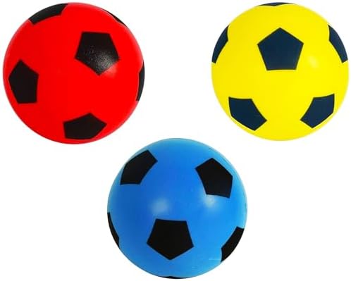 HTI Toys & Games Fun Sport Taille 5 Lot de 3 Ballons de Football ...