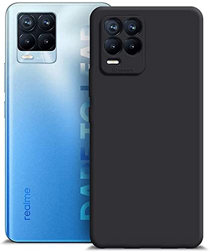 SmartLike Bumper Hybrid Edge to Edge Scratch Resistant Back Case Cover for Realme 8 6.4" RMX3085 - Black (B094167RHF) Amazon Price History, Amazon Price Tracker