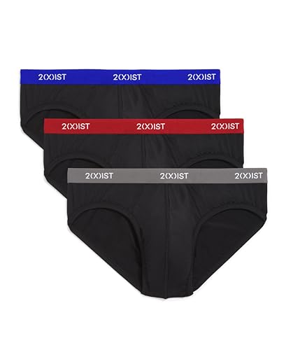 2(X)IST Men's Micro Speed Dri No Show Brief 3-Pack