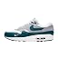 White Dk Teal Green Wolf Grey Black