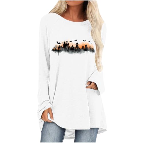 ZHIHAIHEN Halloween Shirts for Women Long Sleeve Fall 2026 - image 1