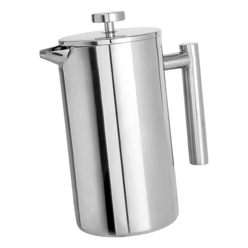 Image of ARTISOUL French Pressing Coffee Maker Gift Family Friends Stainless Steel with Filter 9.2x18.2cm 600ML | Home & Garden | Kitchen Dining & Bar | Small Kitchen Appliances