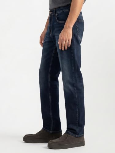 Image of Spykar Men's Chico Relaxed Fit Mid Rise Casual Jeans