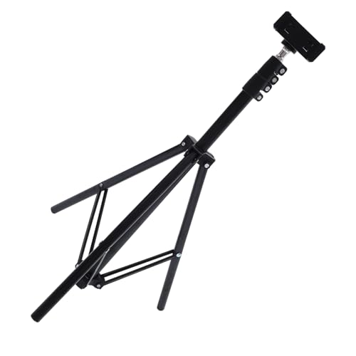 BELLIFFY 1juego Soporte De Proyector Ajustable para Cámara Tripode De Suelo De Funda para Streaming y Fotografía para Proyector Cámara y Dispositivos Móviles