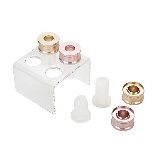 12,1 MM DIY Lippenstift Form, Einfache DIY Lippenstift Form Set, Schöne Verschiedene Formen von Lippenstift Herstellung Form Silikon Lippenbalsam Form Handwerk Werkzeug(Vierlochhalterungsset)