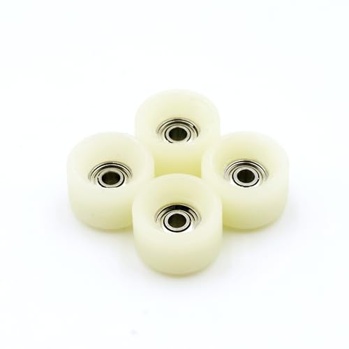 Image of 65D Urethane Fingerboard Wheels Pro Bowl Shape (Beige)