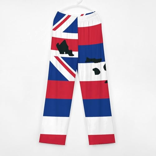 Map of Hawaii And Hawaiian FlagChildren's Casual Pajamas130CM2