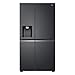 Produktbild LG Electronics Side-by-Side mit Door-in-Door | Eis-, Crushed Ice- und Wasserspender | 635 Liter Kapazität | Festwasseranschluss | Matte Black | GSJV90MCDE, 1790 mm