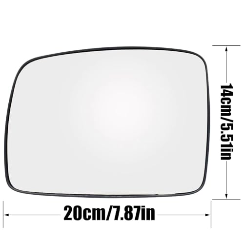 Miroir convexe Land Rover Discovery 3 dégivrant rétroviseur gauche - 4