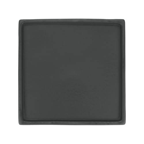 M METERXITY Ceramic Plant Saucer, 6.3 Inch Plant Water Catcher Tray