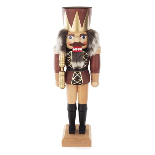 Casse-noisette roi lasuré en bois noble Rudolphs Schatzkiste - 2