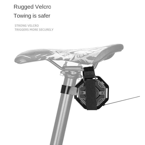 Remolque para bicicletas retráctil que elimina tirones peligrosos en ruta 4
