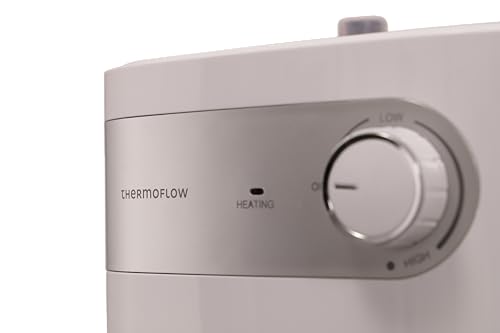 Thermoflow DS 5U Untertischspeicher/Niederdruckspeicher/Warmwasserboiler 5 L Speichervolumen/G 1/2\ Anschluss / 30–65 °C/geeignet für Niederdruckarmatur/mit Metalltank/Energieklasse B