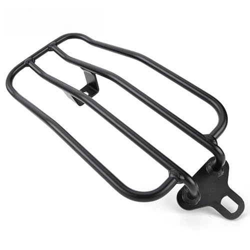 Porte-bagages moto Eliminator 500 résout le manque de place arrière solo noir