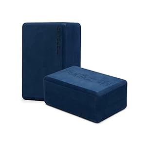 Manduka Foam Yoga Block – Recycled EVA Foam Block with Ergonomic Support, Yoga Equipment, Home Gym Accessory, & Pilates Tool, Lightweight for Travel, High Density, Comfortable Edges