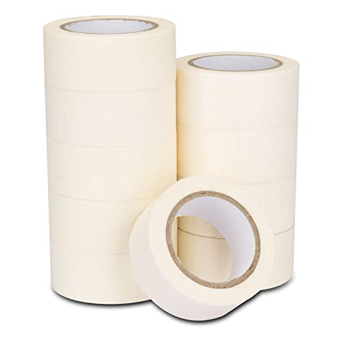 10 unids blanco 24mm bajo tachuela pintores cinta adhesiva para pintores de pintura que decoran alrededor de 25mm Cover