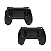 Produktbild Lammcou Joycon Griff Halterung Kompatibel mit Nintendo Switch OLED & Switch Joy Con Controller Schutzhülle Zubehör Hand Grip Holder Accessories-Schwarz/weiß