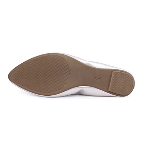 Image of Women's Ballet Flat Slip On Flats - Classic Casual Dress Shoes, Foldable Portable Travel Ballet Walking Shoes