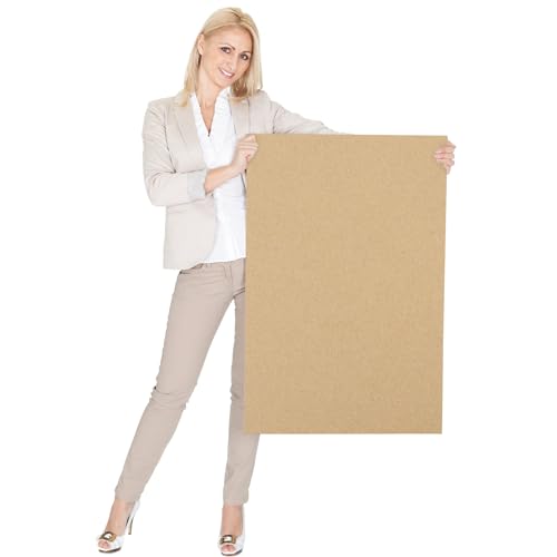 Image of Golden State Art 5 Pack 24x36 Corrugated Cardboard Sheet 3 /16 inch Flat Inserts