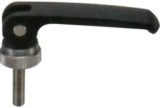 鍋屋バイテック カムレバー 調整タイプ おねじ・ステンレス製 LWAMS LWAMS-44-M5-40-OR