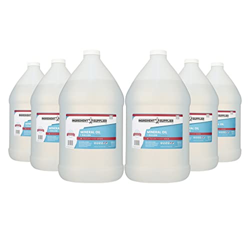 Mineral Oil (6 Gallon) - USP/NF Grade - Made in The USA - Vegan - Non-GMO