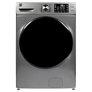 Kenmore 4.5 cu. ft. Front Load Washer with Stain Removing Steam Treatment – Reduce Laundry Time with Accela Wash – LED – ENERGY STAR Certified – Metallic Silver