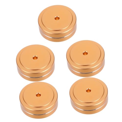Pies para tocadiscos de aluminio BESTonZON con amortiguación premium de vibración